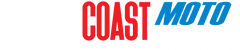 North Coast Moto logo with red and blue text on a white background